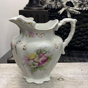 Vintage Antique? J & G Meakin Hanley England Pitcher!